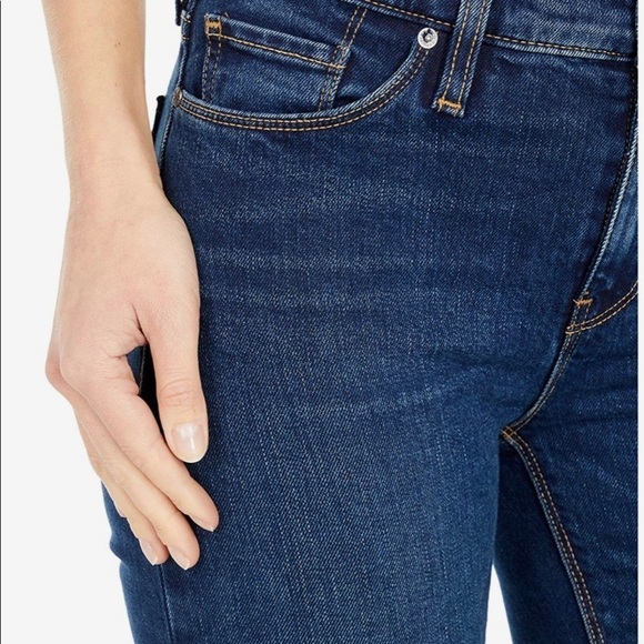 Hudson Nico Grey Mid Rise Super Skinny Ankle Made in the U.S.A. Ladies Size 24 - Picture 3 of 10